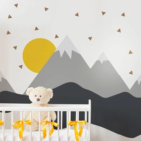 Giant Kid Sticker Scandinavian Mountains Nordika falmatrica - Ambiance