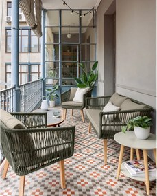 Inti akácfa kerti bútor szett - Kave Home