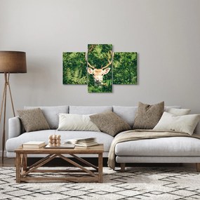 Kép - őz fej részlete (90x60 cm)