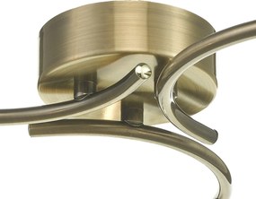 Dar Lighting modern mennyezeti lámpa nakita antik sárgaréz darnak5375-05