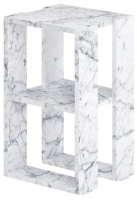 Éjjeliszekrény Lonie - Carrara Marble