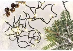 LED Karácsonyi kültéri lánc 120xLED/17m IP44 meleg fehér