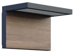 LED Kültéri fali lámpa NATURA LED/12W/230V 4000K IP65 barna/antracit