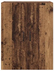 Függő szekrény Régi fa 69.5 x 34 x 90 cm Faanyag