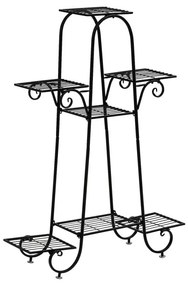 STILISTA Virágcserép állvány 102 x 76 x 24 cm acél