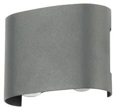 Brilagi - FLAREBOX LED kültéri fali lámpa LED/4W/230V, antracit, IP65