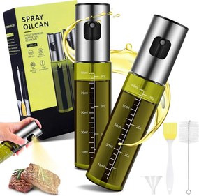 Olajlemosó Ecet Sötét Üveg Adagoló Üveg Pára 100ML