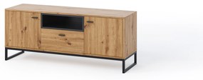 TV asztal  Oliver RTV (artisan tölgy + matt fekete). 1051814