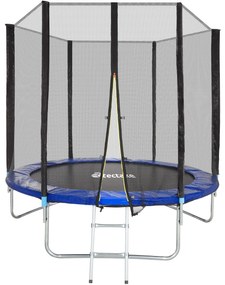 tectake 403517 trambulin biztonsági hálóval - 244 cm