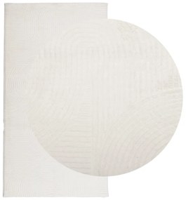 IZA krémszínű rövid szálú skandináv stílusú szőnyeg 80x150 cm