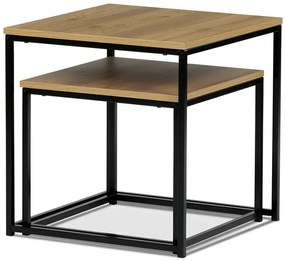 Dohányzóasztal 50×50 cm, MDF, Vad Tölgy. AF-076 OAK