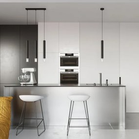 Sollux SL.0961 - Csillár zsinóron VIZIER 2xG9/40W/230V fekete