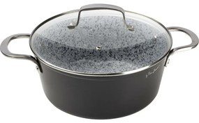 Lamart LT1254 serpenyő fedéllel Granit, átmérő 24cm