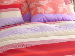 Renforcé pamut ágynemű IMARA piros Ágyneműhuzat mérete: 2 db 80 x 80 cm | 200 x 200 cm