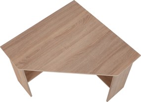 PC asztal, sarok, tölgy sonoma, RONY NEW