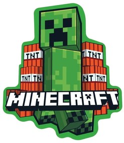 Minecraft Boom 3D formapárna, díszpárna 40 cm