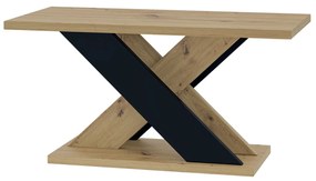 Dohányzóasztal Xalin (artisan + fekete). 1055275