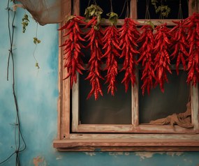 Poszter 60x50cm Egy csipetnyi chili