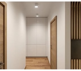 LED2 - LED Kültéri mennyezeti lámpa CUBE LED/12W/230V fehér