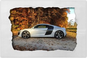 Poszterek 120x80 Fehér Audi Tt