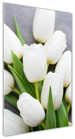 Egyedi üvegkép Fehér tulipán osv-104270630