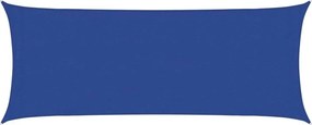 vidaXL kék HDPE napvitorla 160 g/m² 2 x 4,5 m