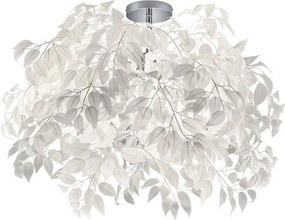 TRIO R60463001 LEAVY Vintage Mennyezeti Lámpák Fehér, Ezüst E14 IP20