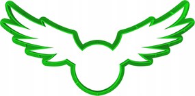 Cukormassza keksz lyukasztó forma Madår Szårnyak Angyal mécses 15cm