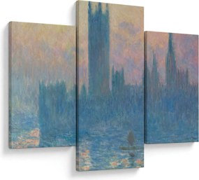 Kép - Claude Monet, The Houses of Parliament, Sunset, reprodukciók (90x60 cm)