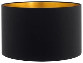 LED állólámpa TUNJA 1xE27/20W/230V, átmérő 38 cm, arany/fekete