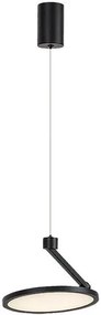 RÁBALUX 72327 OVIDIA Modern Led Függesztett Lámpa Fekete IP20