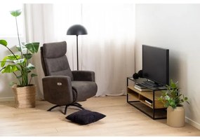 TV állvány ZEIN tölgy/fekete