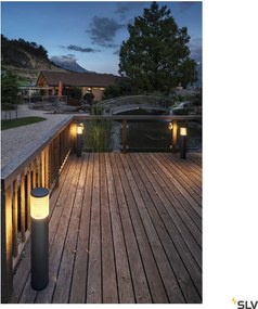 SLV M-POL 1006386 Oszloplámpa 1x11W/LED 2700K|3000K 190LM|210LM IP65
