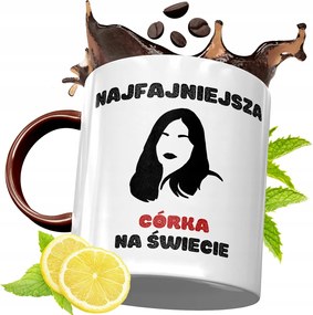 Bordó Bögre Lányának Születésnapi Ajándék fényképes nyomtatással