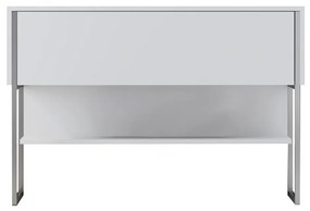 Komód Luxe - Silver, White