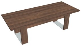 Verno+ S tárgyalóasztal 240 x 100 cm, dió / fekete