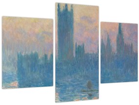 Kép - Claude Monet, The Houses of Parliament, Sunset, reprodukciók (90x60 cm)