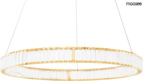 KING HOME MSE010100175 LIBERTY Kristály Függesztett Lámpa Arany LED IP20