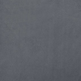 sötétszürke bársony gyerekkanapé 100 x 50 x 26 cm