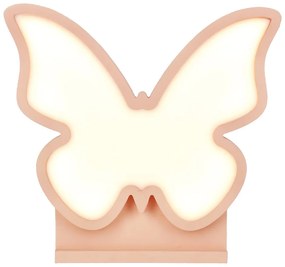 Rózsaszín gyerek éjjelilámpa Butterfly – Candellux Lighting