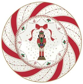 R2S.944NTWI Porcelán desszerttányér 19cm, Nutcracker Twist