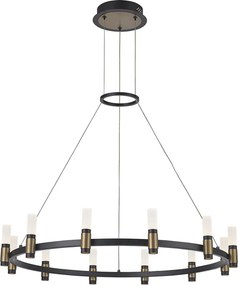 ITALUX PND-280110130-12A-MBL ALAMO Modern Led Függesztett Lámpa IP20