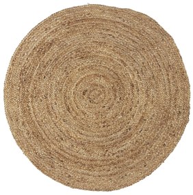 IB Laursen Jutaszőnyeg ROUND NATURAL 90 cm