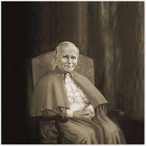 Poszterek 100x100 Lengyel pápa János Pál 2