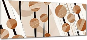 Vászonkép 100x40 Bézs az oszlopokon