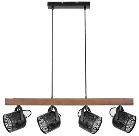 Rabalux 3300 - Csillár zsinóron ROTEM 4xE14/40W/230V