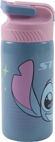 Disney Lilo és Stitch, a csillagkutya Alien 626 alumínium szívószálas kulacs akasztóval 500 ml