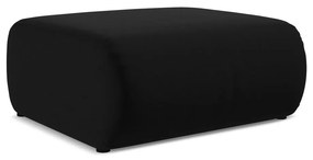 Fekete bársony lábtartó Ekahi – Makamii