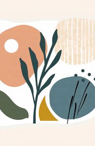 Poszter 53x81cm Pasztell Gyümölcs