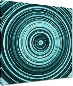 Vászonkép 60x60 Kerekek petrolBlue színben